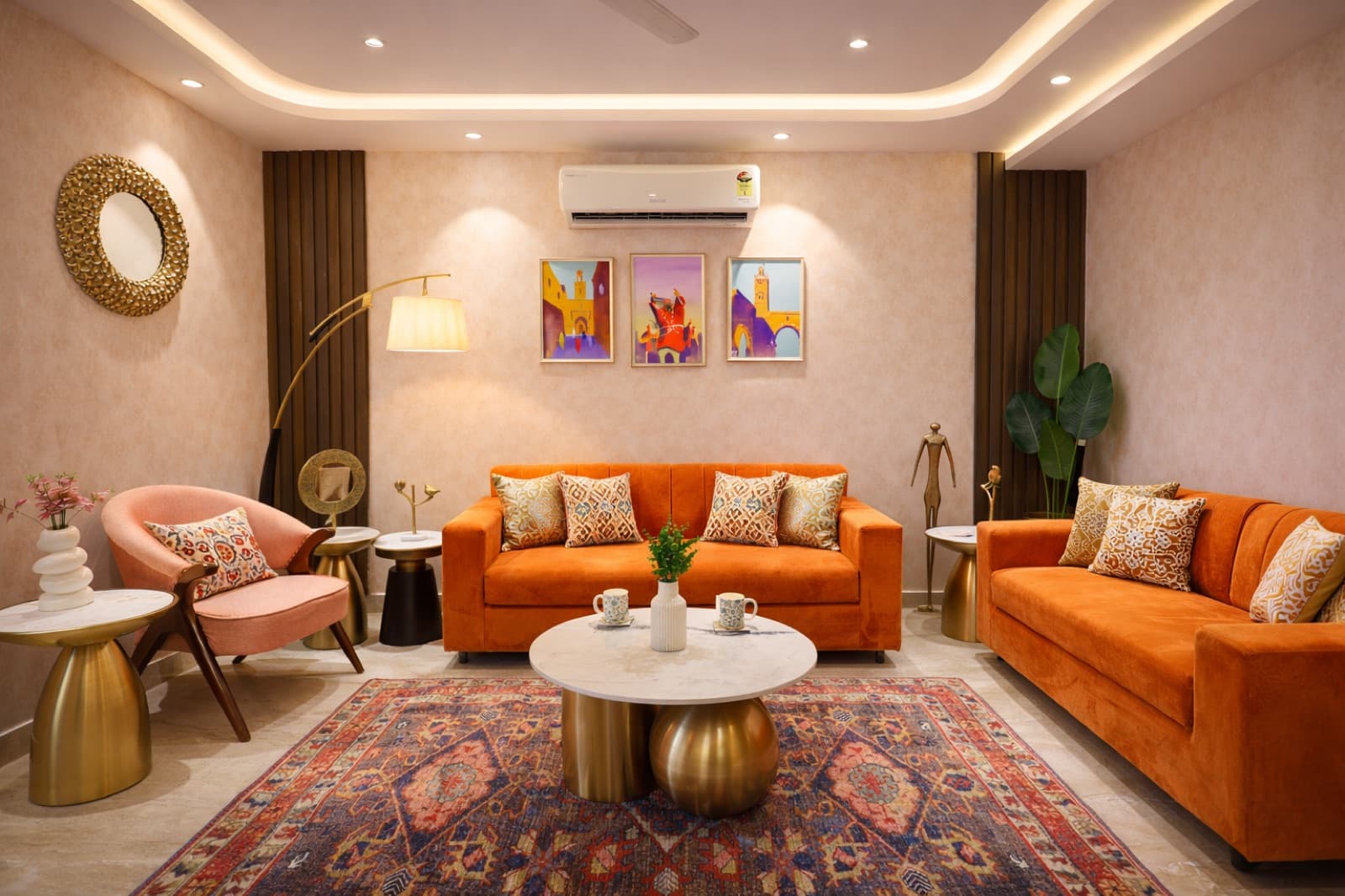 Designing a Moroccan home in Defence Colony